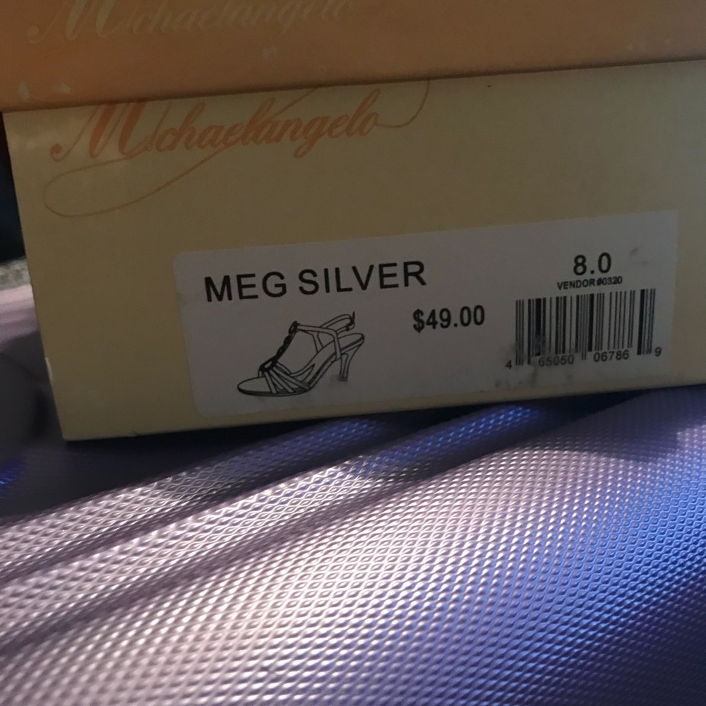 Formal Silver Shoes - Picture 3 of 3