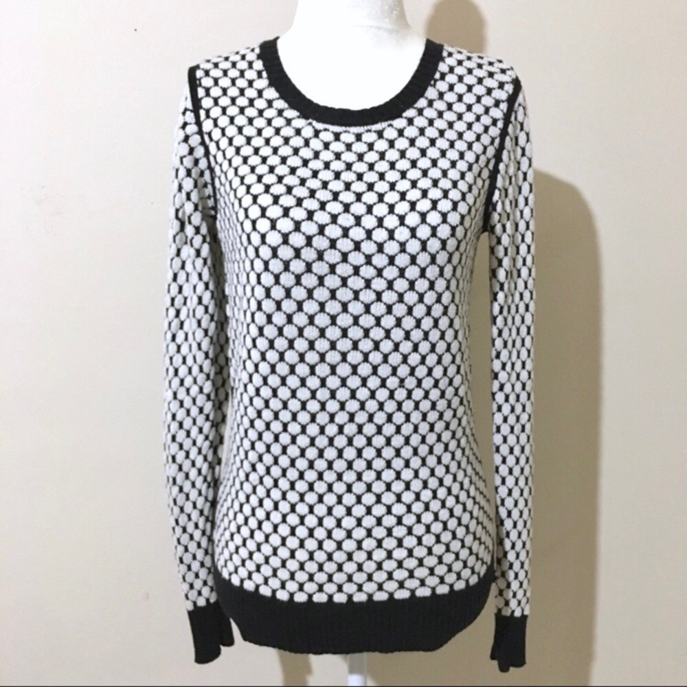 {MERONA} Black & White Sweater
