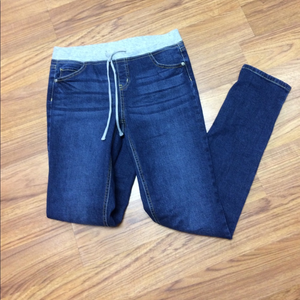 Justice Elastic Waist Jean