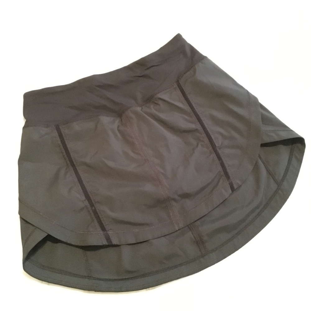 Lululemon Black Running Skirt