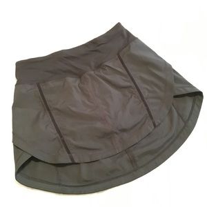Lululemon Black Running Skirt