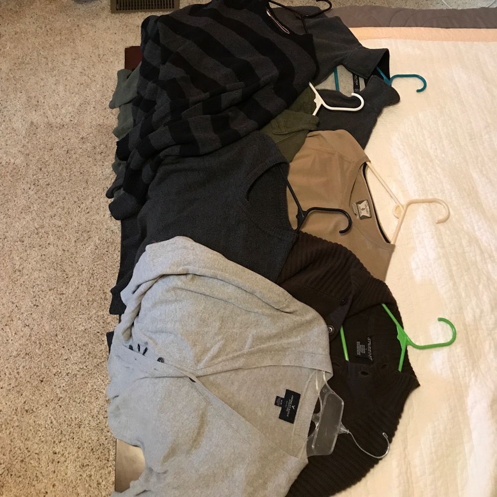 7 men’s sweaters all for $28