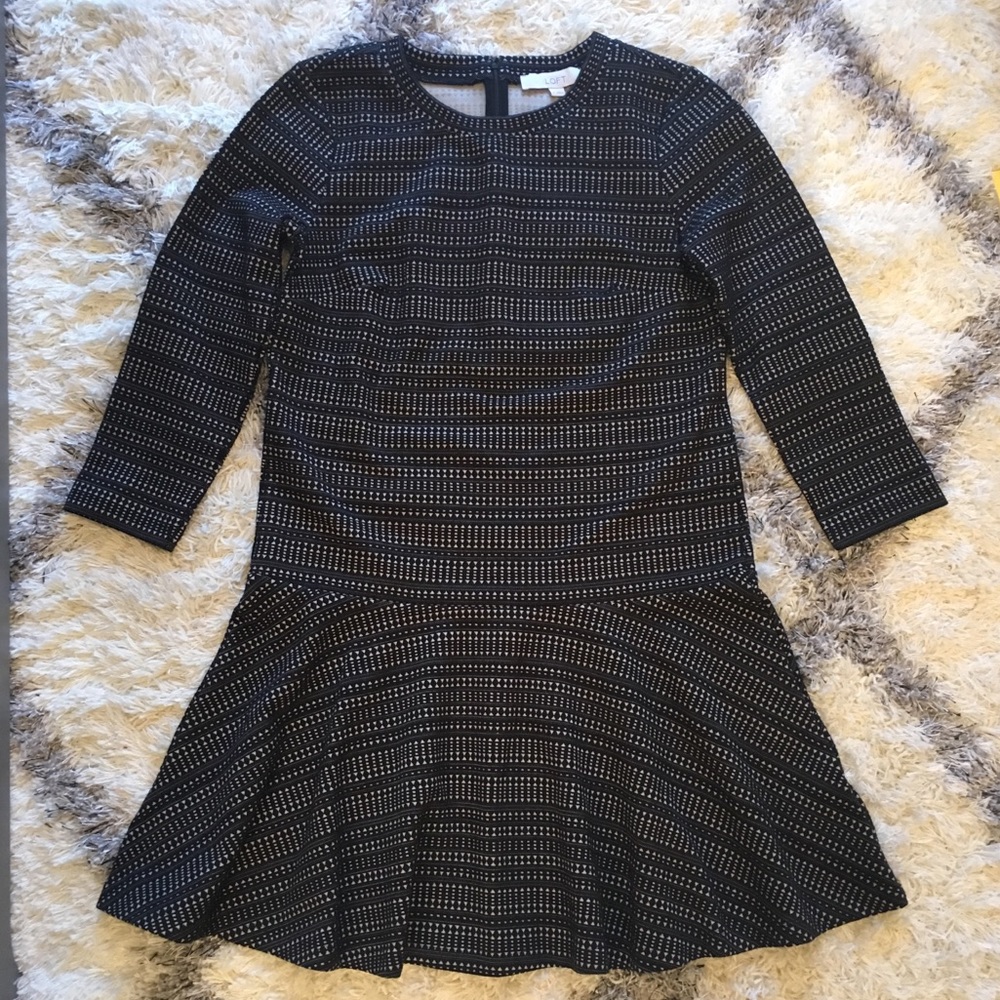 Loft drop waist dress