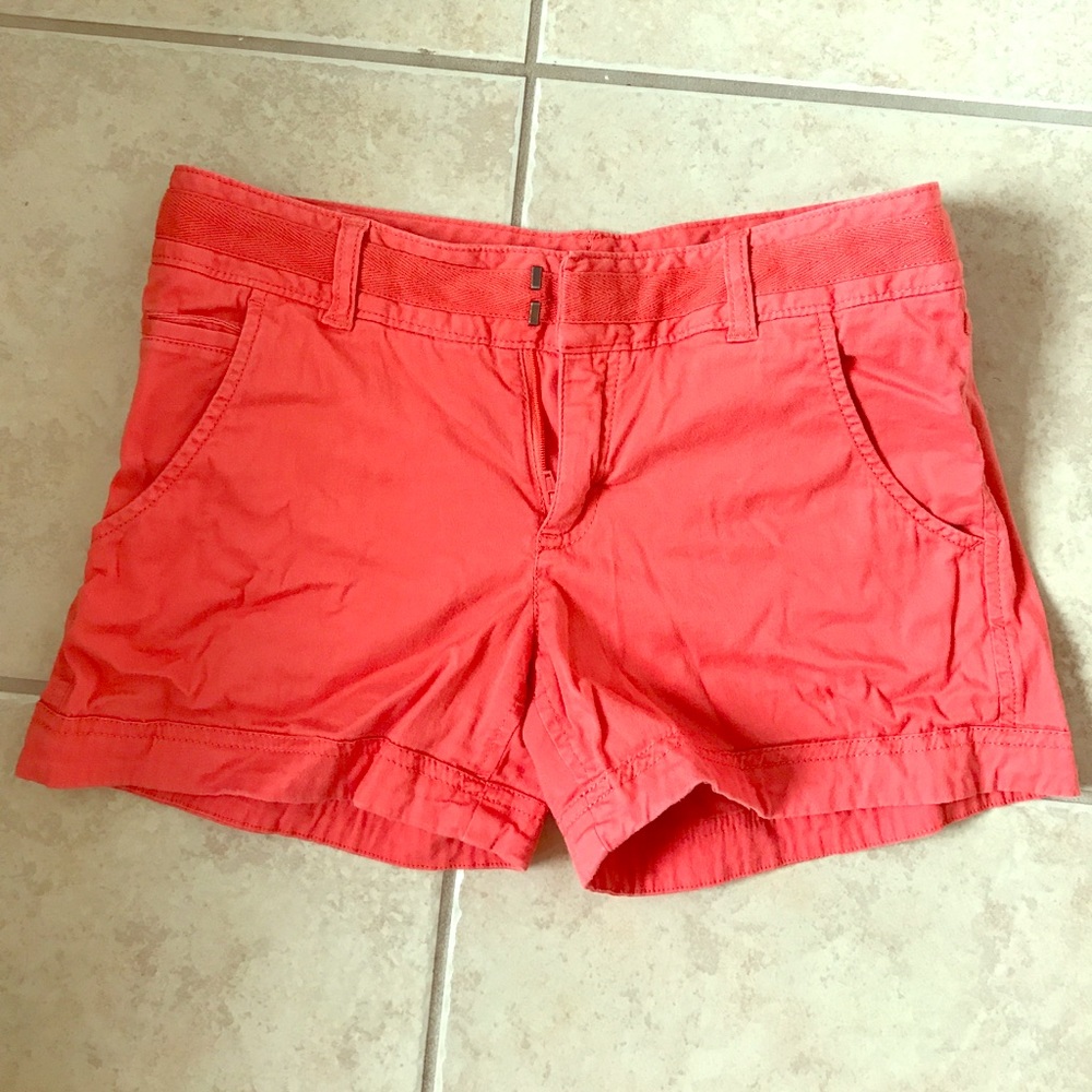 Athleta coral shorts