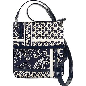 Vera Bradley Flipster Twirley Birds Crossbody Bag