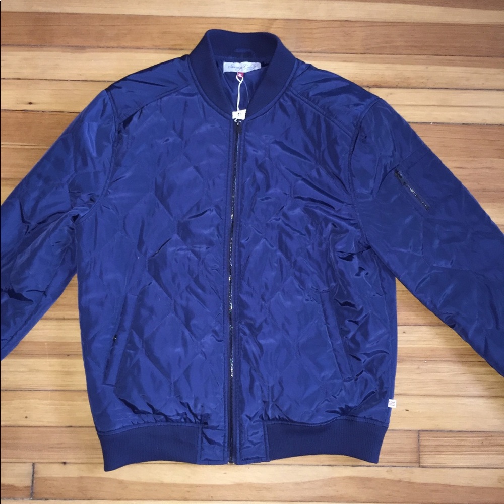 Sovereign Code quilted bomber jacket. XL