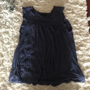 Ruffle sleeve tank top