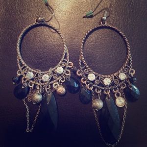 ⭐️ Bronze chandelier earrings