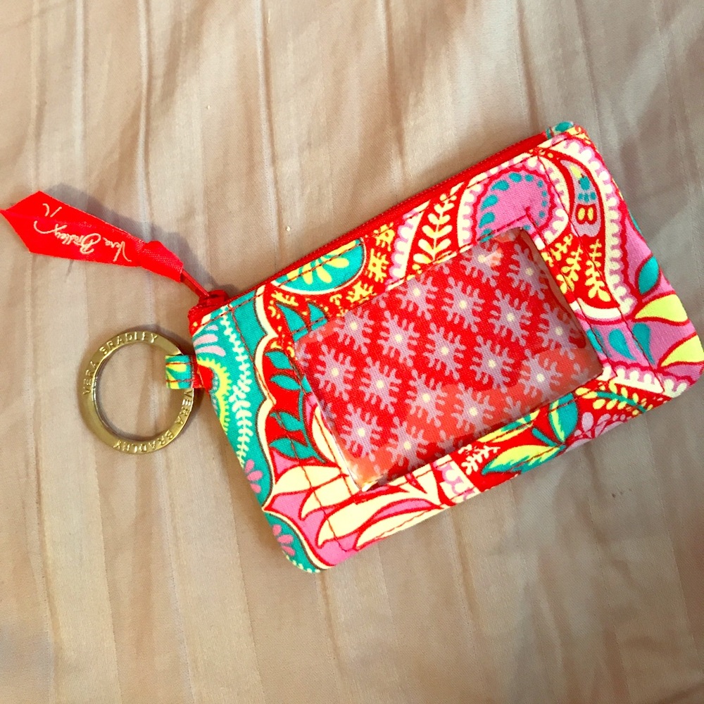 Vera Bradley Zip ID Case- NEVER USED