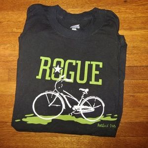 Men's Rogue Brewing bike shirt *Never worn*