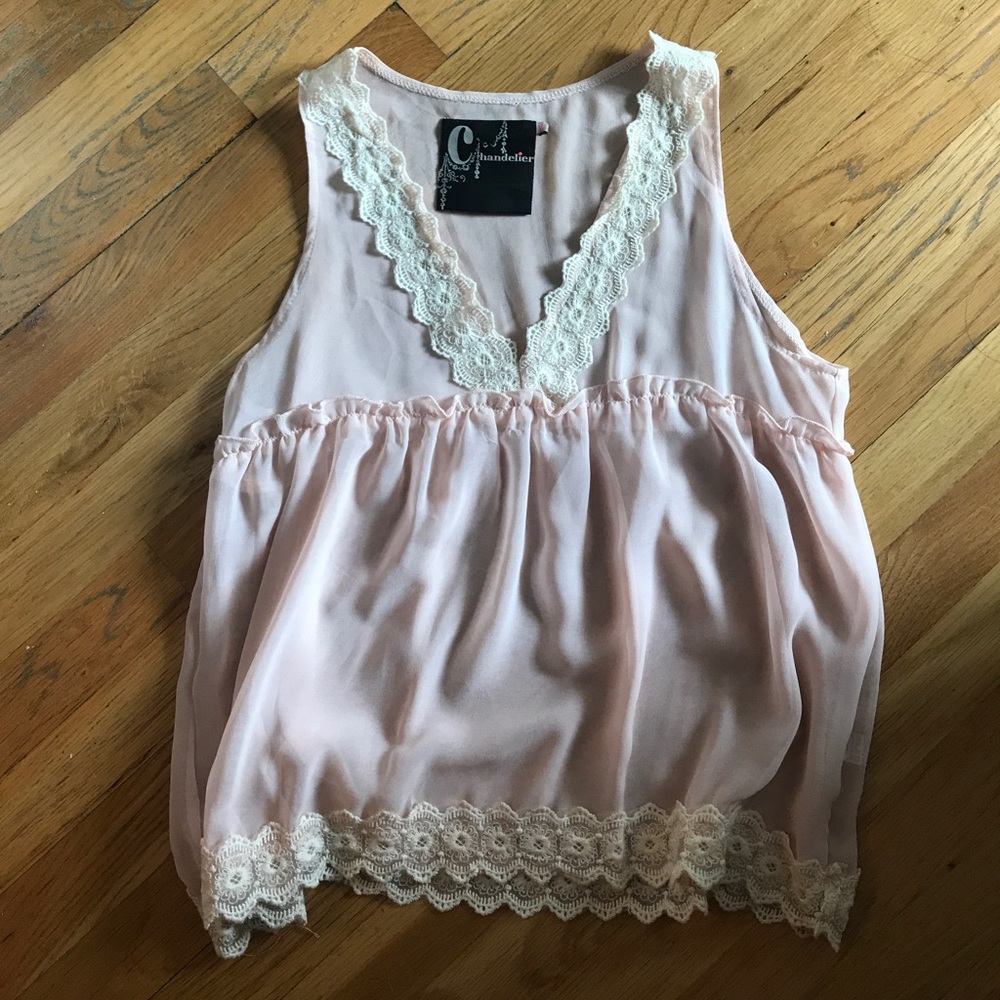Sheer Babydoll top