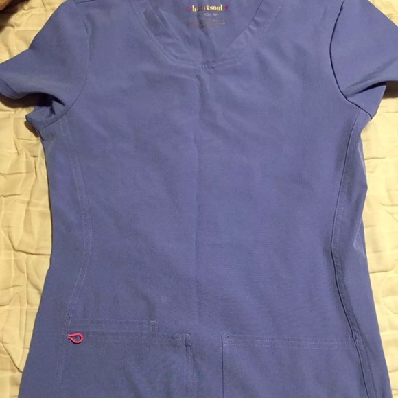 Ceil blue scrub top , size extra small - Picture 1 of 1