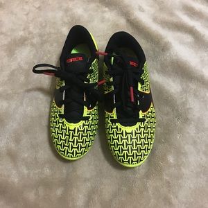 Boys size 12 UA soccer cleats