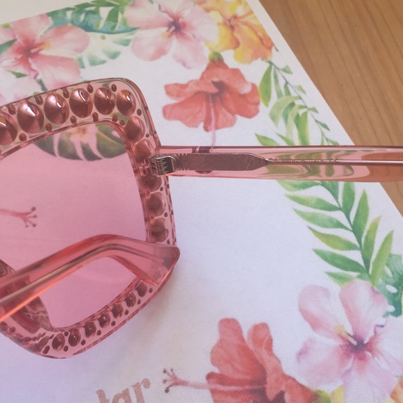 NEW Gucci Pink Gradient GG0148S003 Sunglasses - Picture 4 of 8