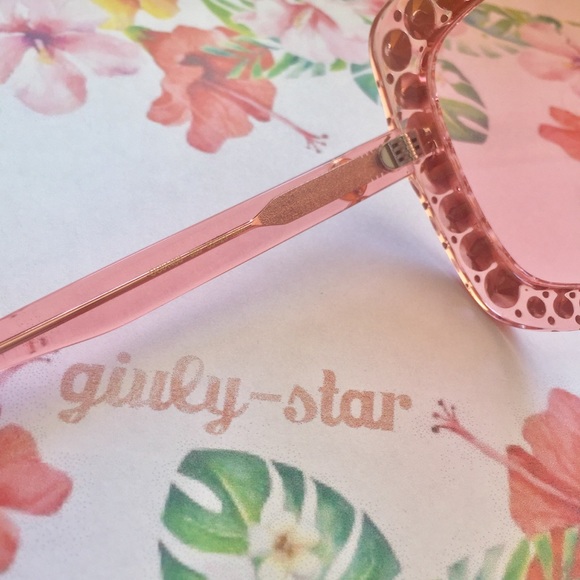 NEW Gucci Pink Gradient GG0148S003 Sunglasses - Picture 5 of 8