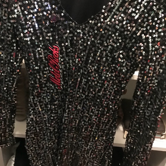 Motel Rocks Sequined Dress - Picture 2 of 2