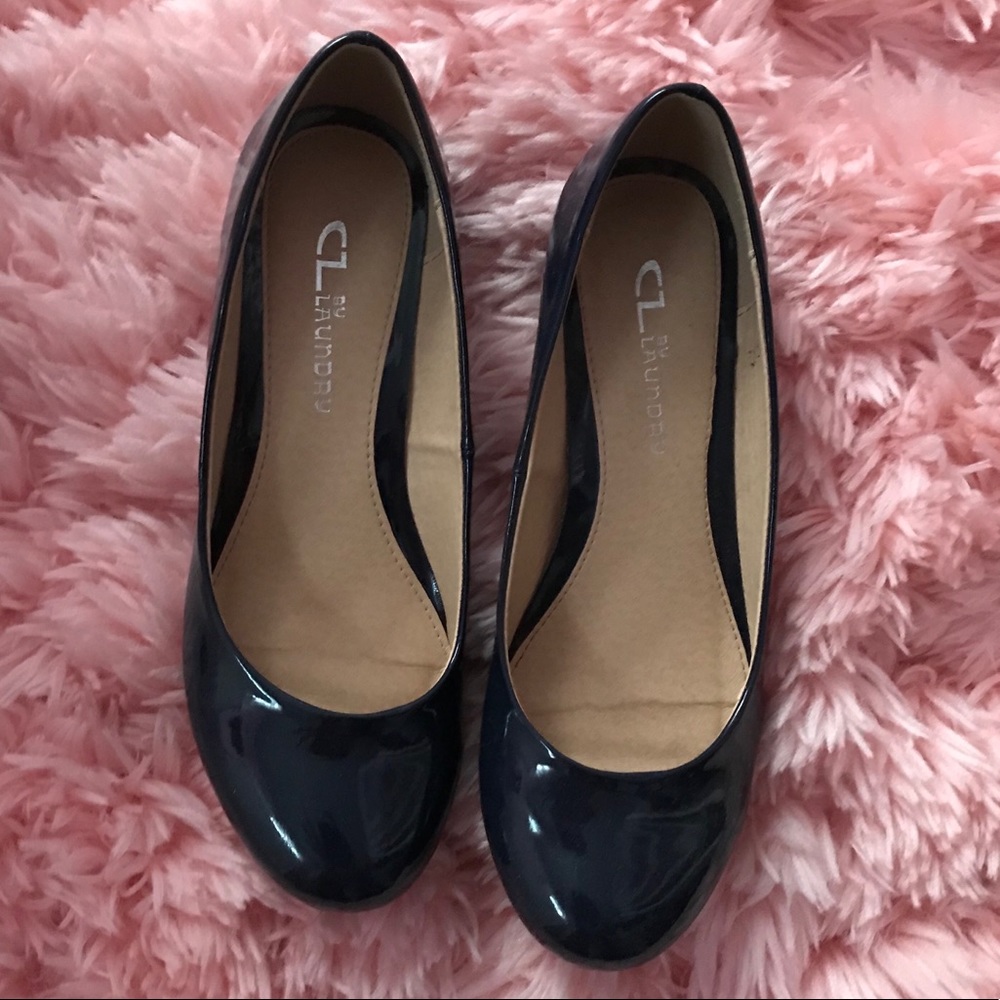 Navy Blue Slip on Shoes