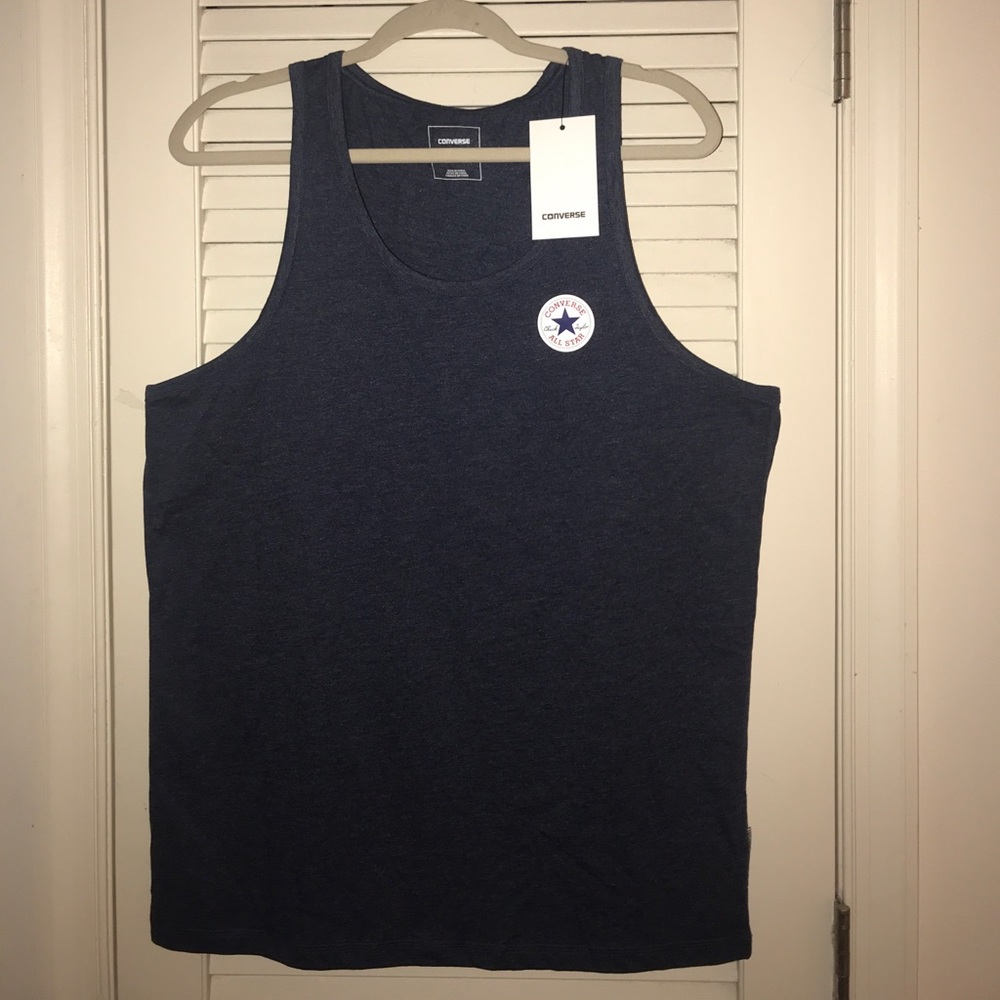 Men’s converse tank top in navy