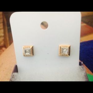 14k and diamond earrings vintage