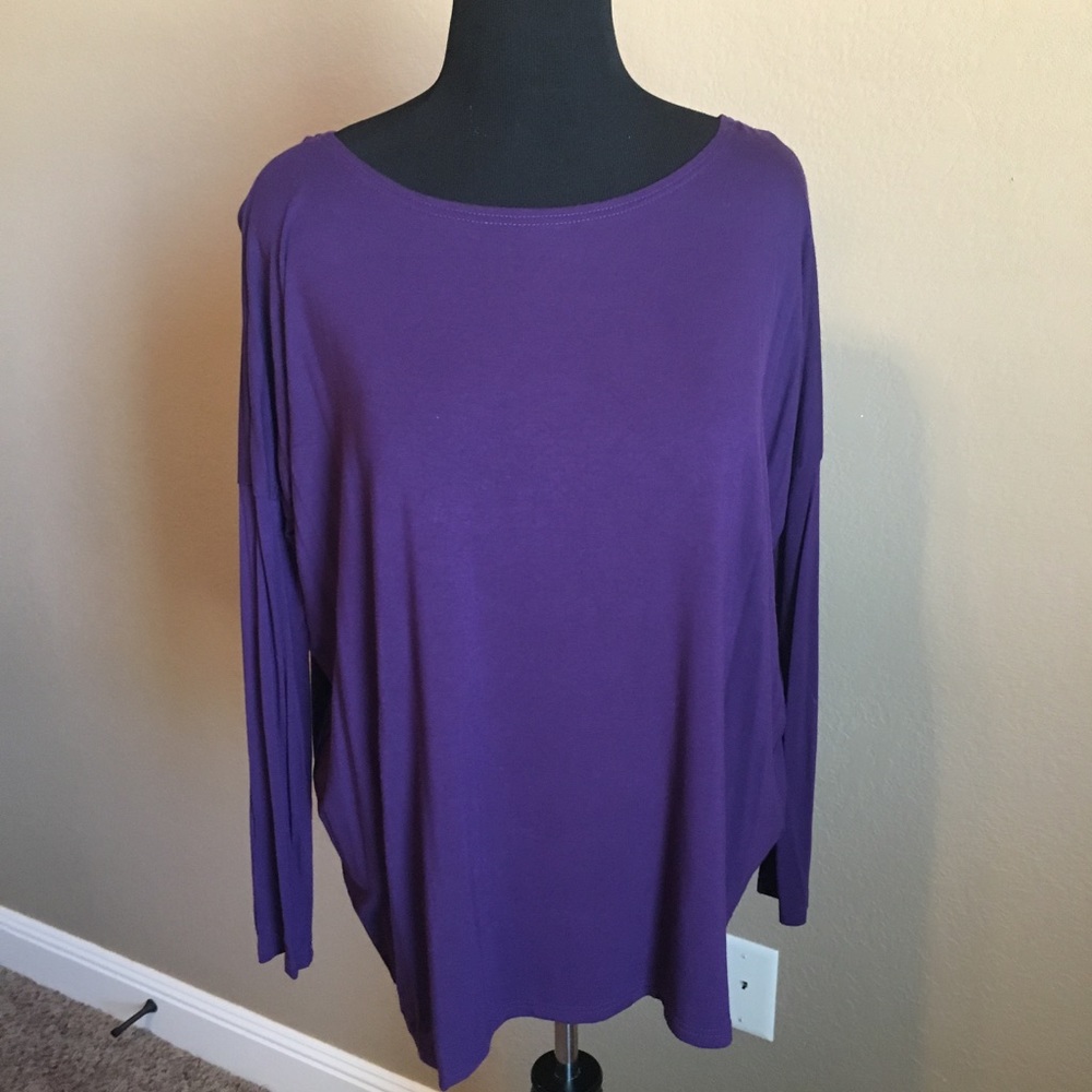 Long sleeve purple PIKO