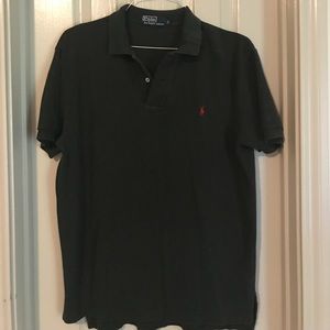 Hunter Green Collared Polo Shirt