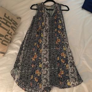 Floral Smock Dress