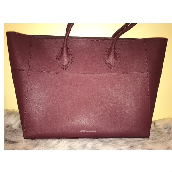 Rebecca Minkoff Maroon Tote - Picture 2 of 8