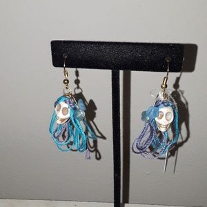New handmade Skull earrings