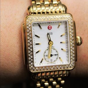 Brand new Michele Deco watch with box