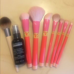 LOT 7 Sonia Kashuk Brushes Sephora Cleaner Sealed