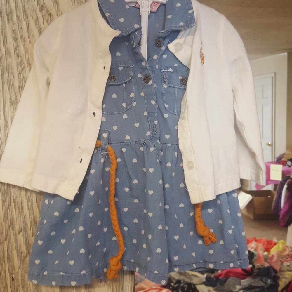 Infant dress. Never worn