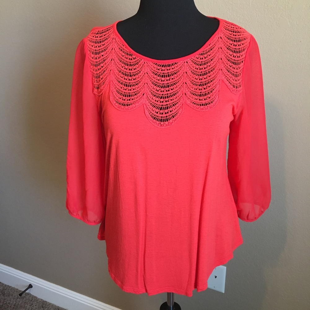 Dark Coral Shirt