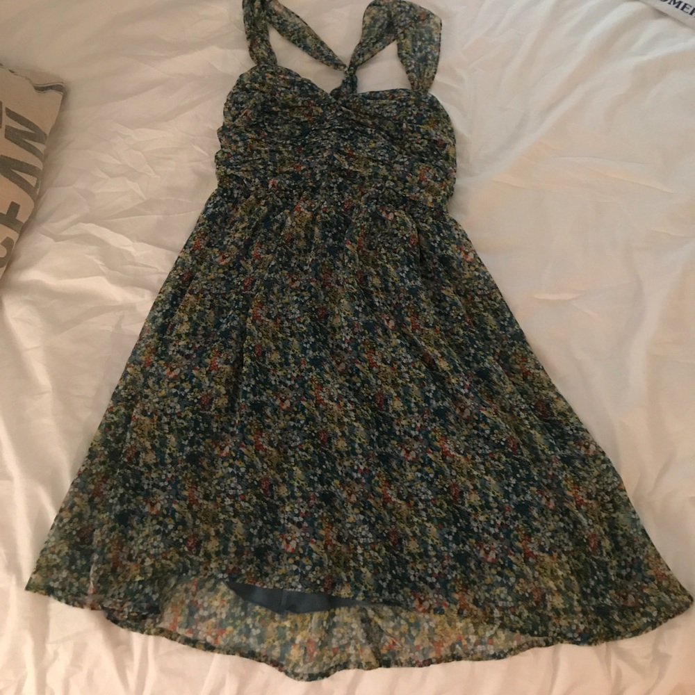 Retro Inspired Flouncy Floral Dress