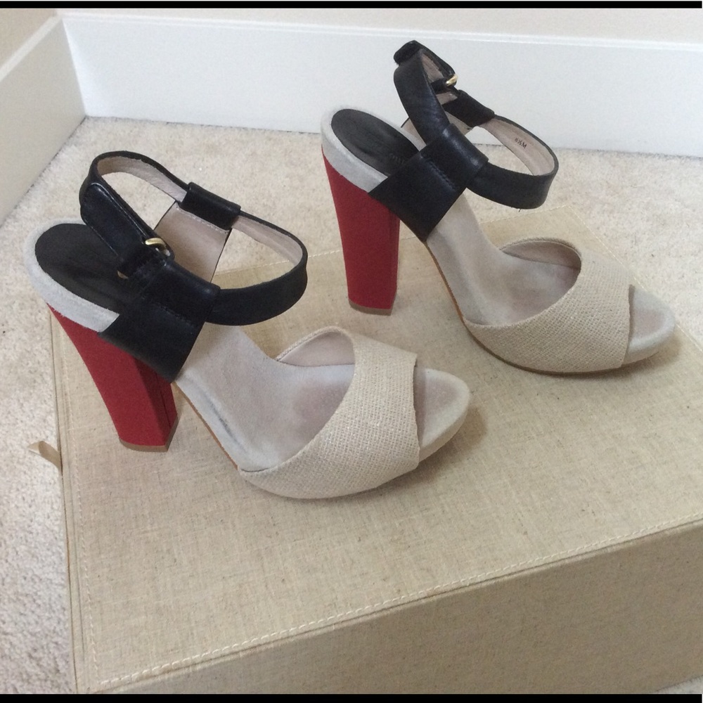 Juicy Couture Block Heels.