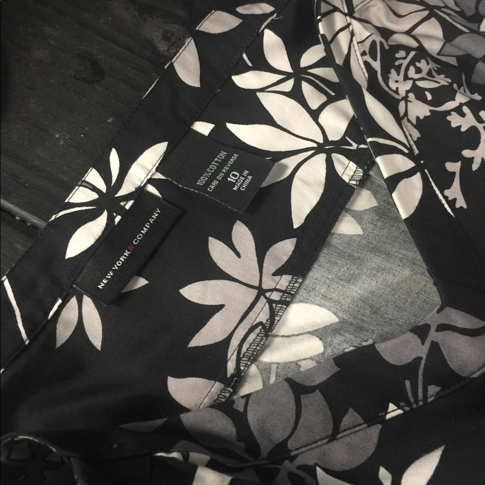 Black & grey summer dress