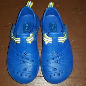 Blue Childrens places water shoes