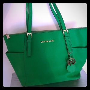 Michael Kors green bag