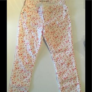 Floral Old Navy Skinny Pants