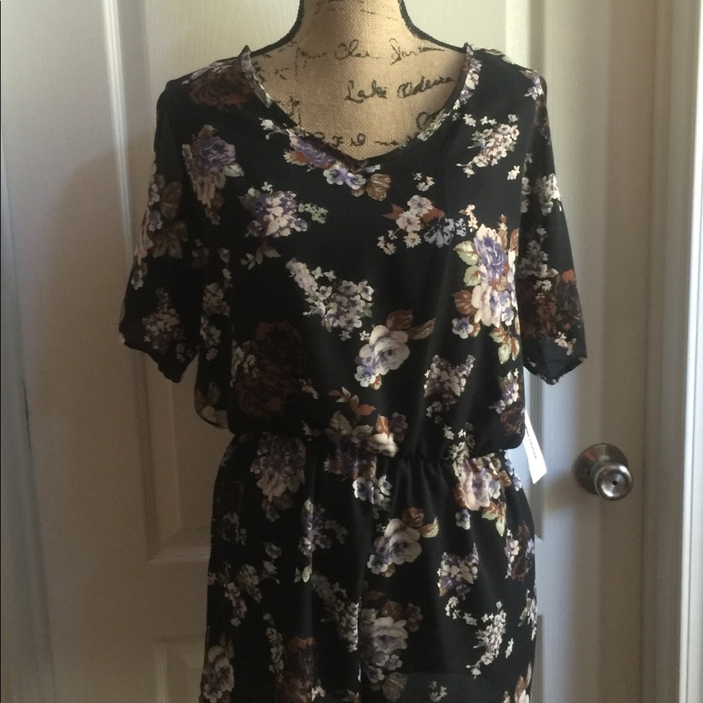 Floral romper
