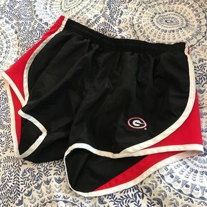 UGA Soffe Running Shorts