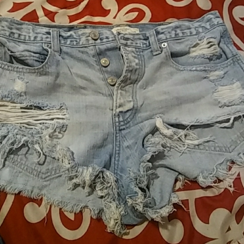 Abercrombie high waist shorts