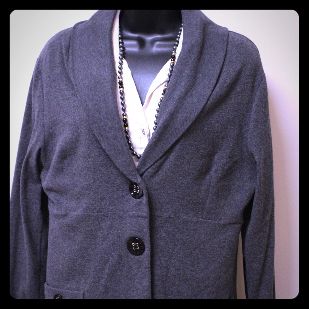 Banana Republic Gray Jacket Sz XL