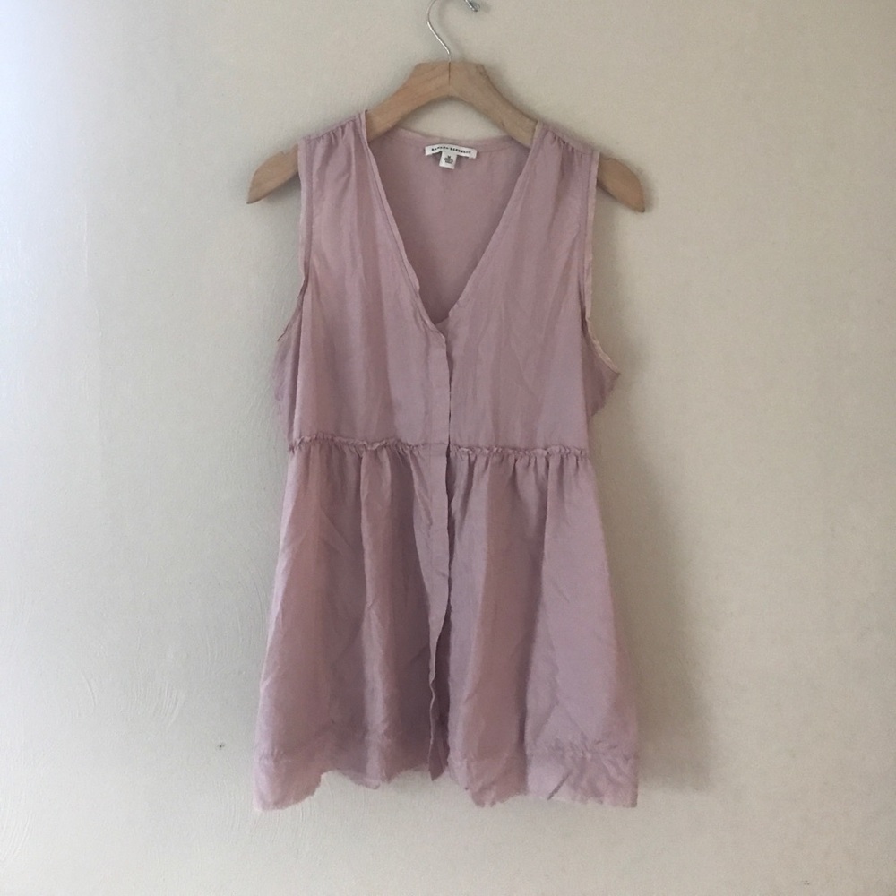 Banana republic silk top