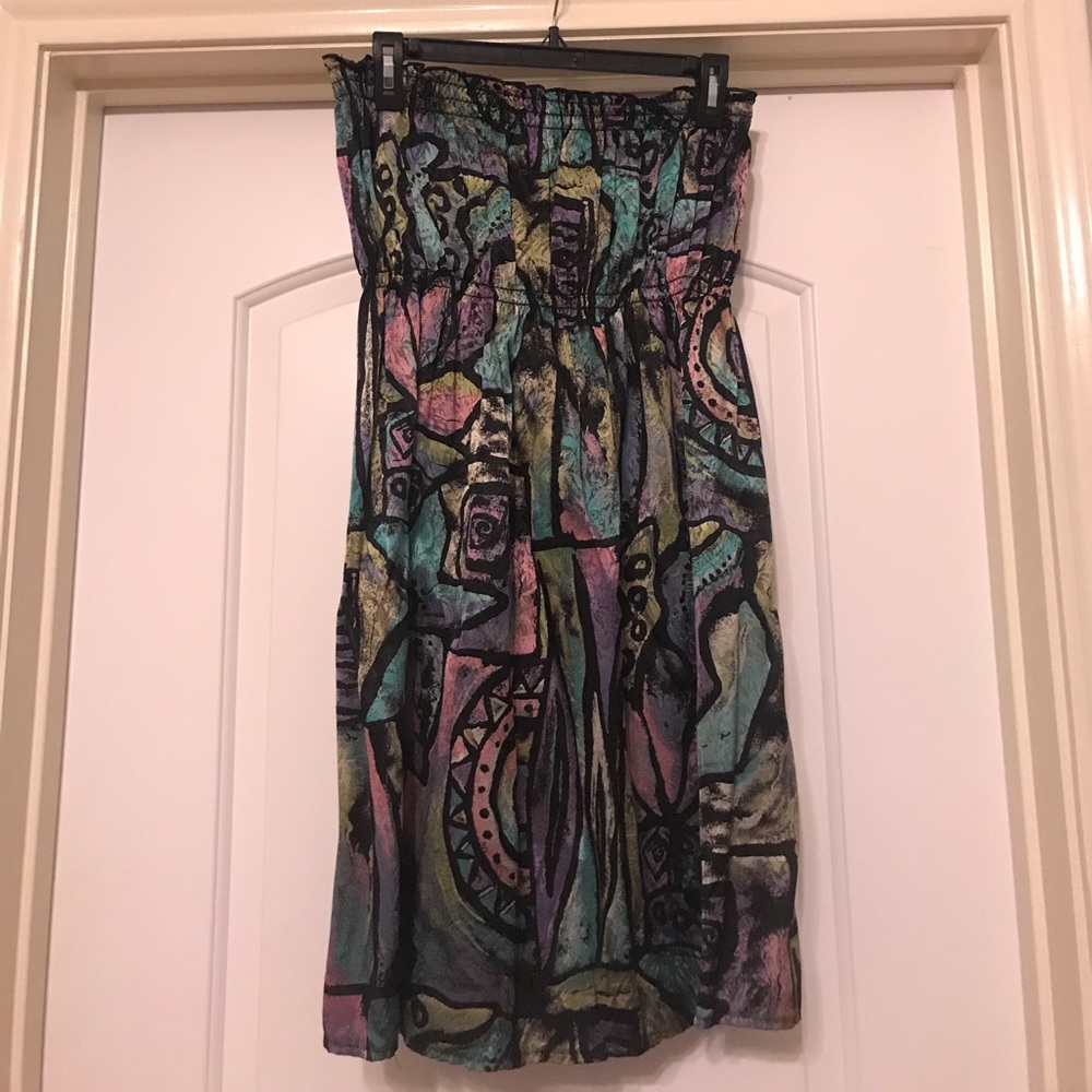 Strapless dress by Pop