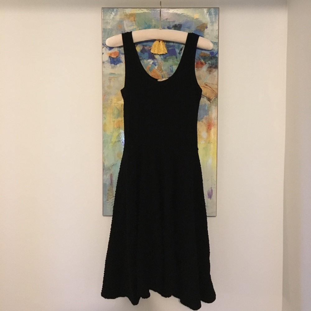 Anthropologie black dress