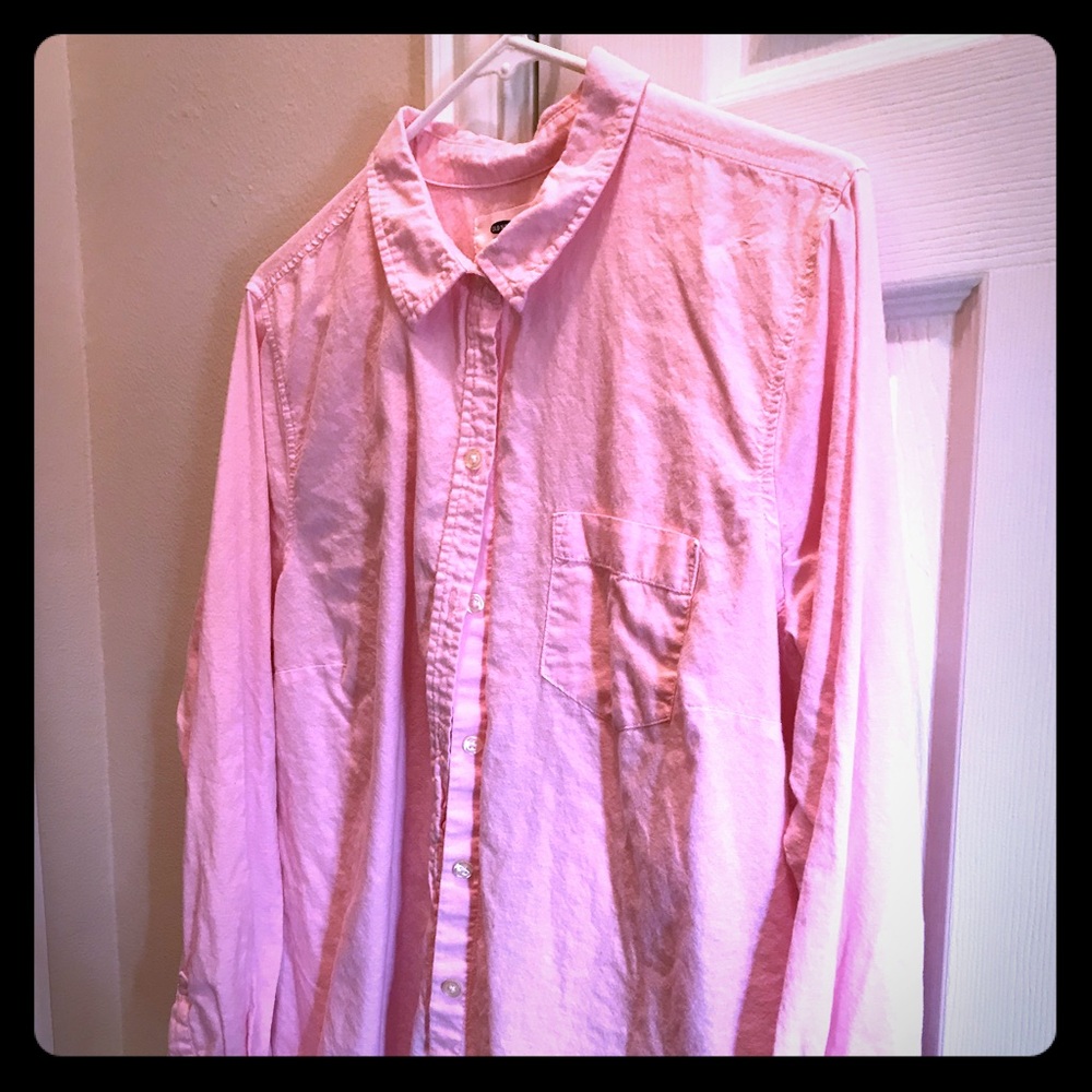 Old Navy Pink Button Down