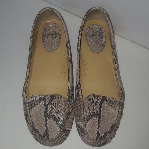 Cole Haan Shoes - Cole Haan snakeskin loafers GUC