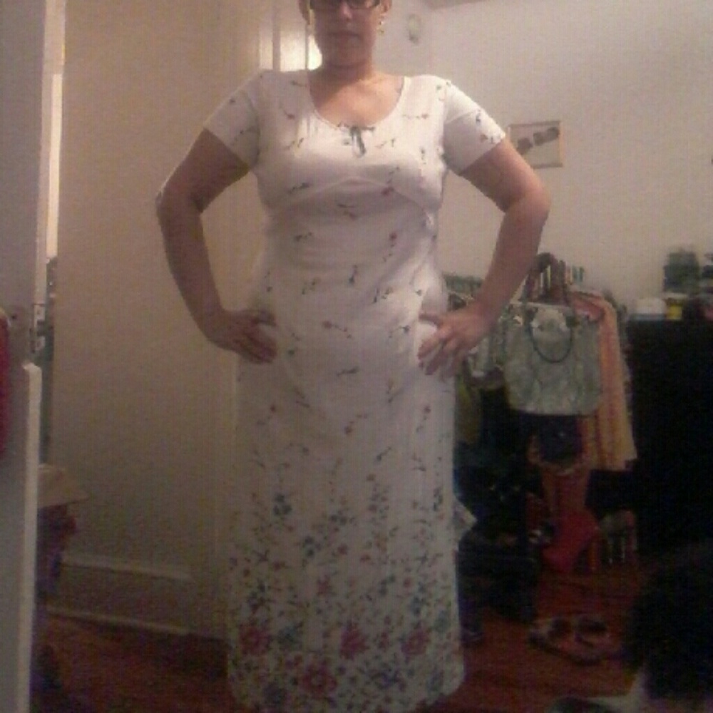 Floral maxi dress