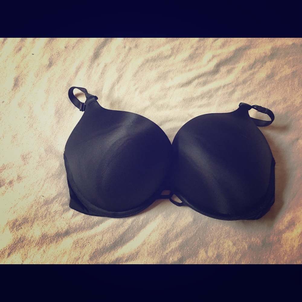 Black BS Padded Push-Up Bra