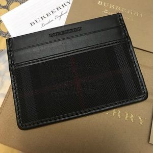 🔥Burberry Horseferry Check Card Case.🔥